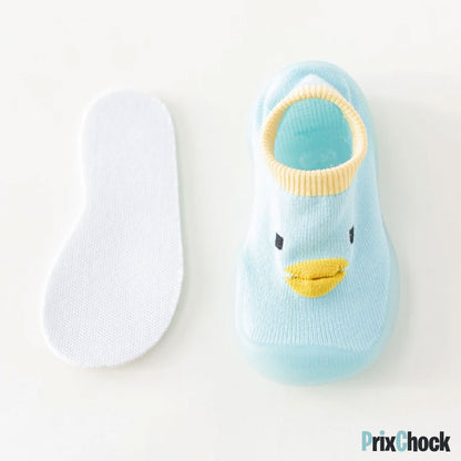 Chaussettes Bébé Canard Antidérapantes Respirantes