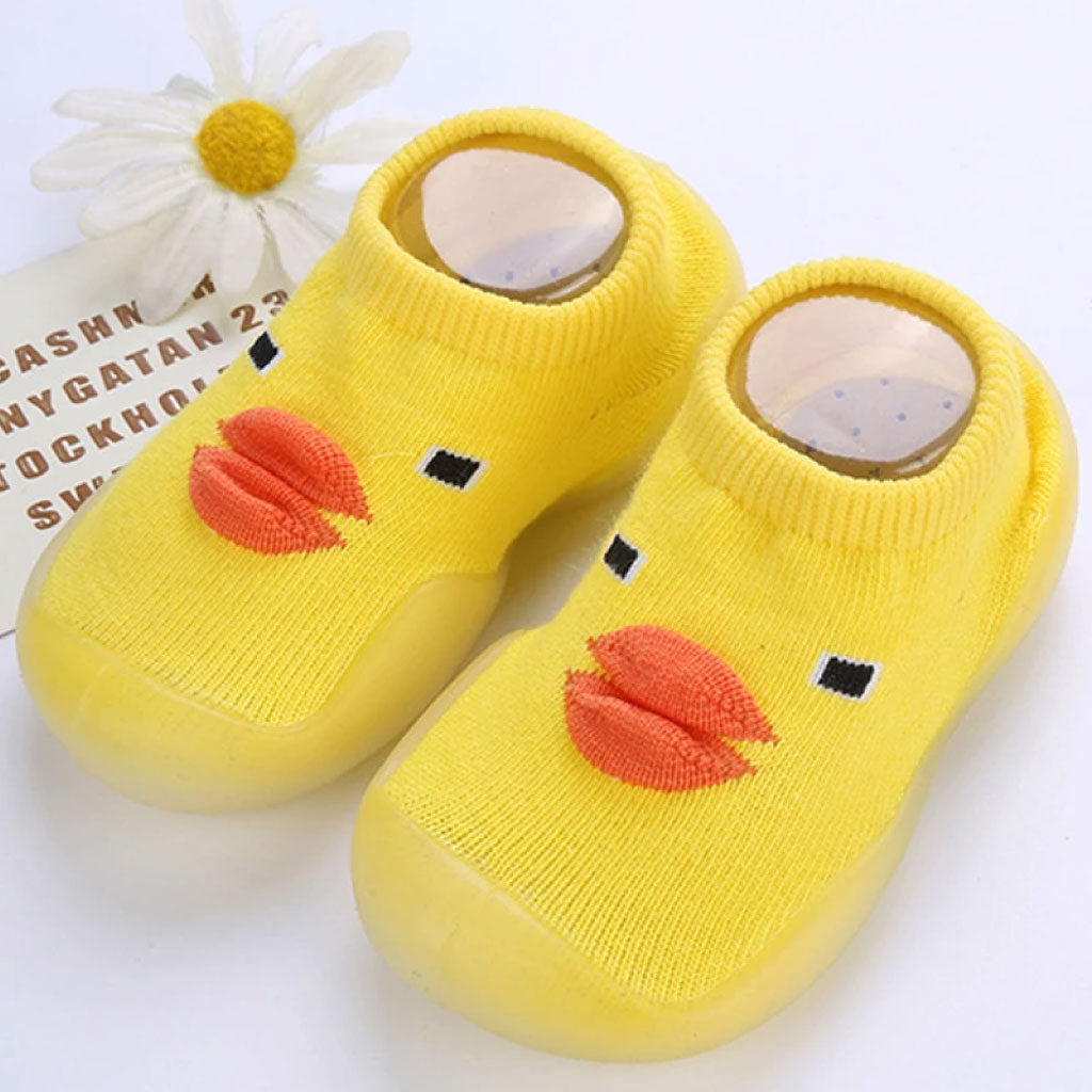 Chaussettes Bébé Canard Antidérapantes Respirantes