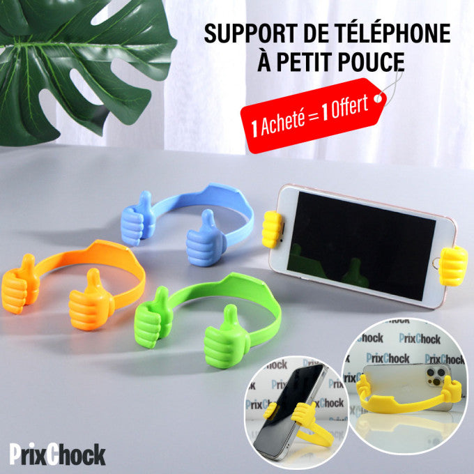 Support De Téléphone Coloré Universel Flexible Réglable (1 Acheté = 1 Offert)