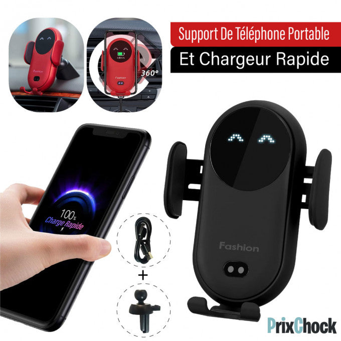 Smart Support Pour Téléphone Sans Fil Avec Capteur Pour Voiture.