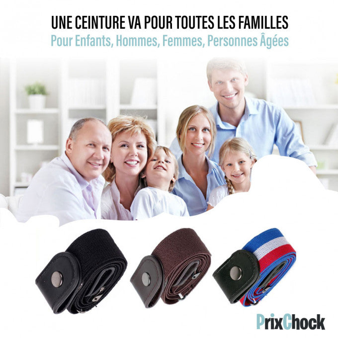 Ceinture Élastique Mince À Fermeture Sans Boucles Aux Jeans Pantalons, Robes, Pour Hommes, Femmes, Et Enfants