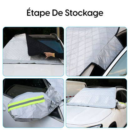 Couverture De Pare-soleil Pour Pare-brise De Voiture Pour Bloquer Les Rayons Uv.