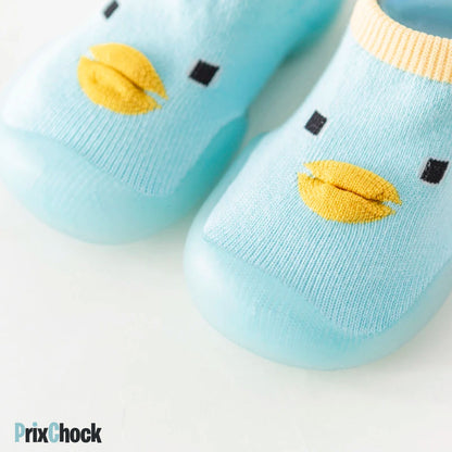 Chaussettes Bébé Canard Antidérapantes Respirantes