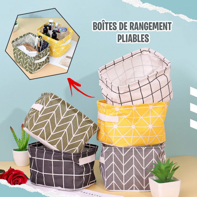 Boîtes De Rangement Polyvalentes Pliables